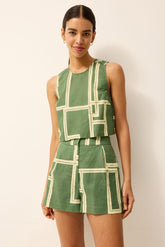 MARIE OLIVER FALLON TOP
