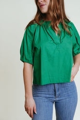 LAROQUE HENLEY BLOUSE