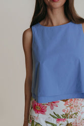 LAROQUE JUNE SLVLSS TOP