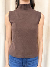 MILIO MILANO ITALIAN KNIT SLEEVELESS TOP