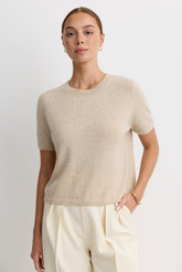 ONE GREY DAY KADRI CASHMERE TEE