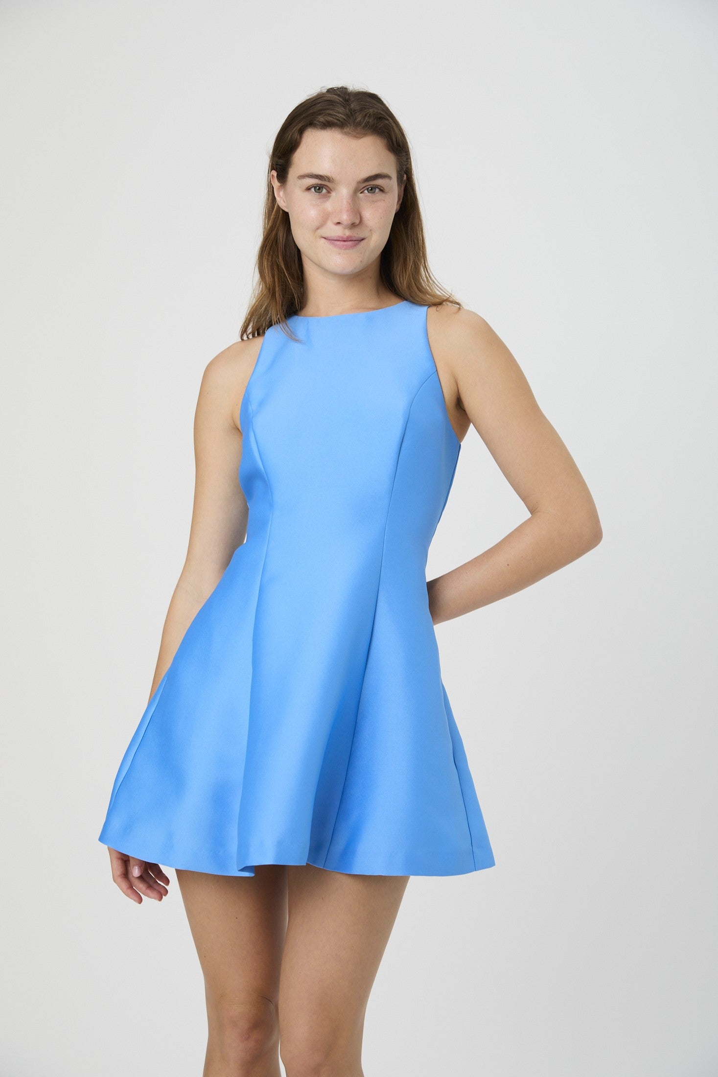 FRENCH CONNECTION STRUCTURED TAFFETA SHORT DRESS – Effie's Inc