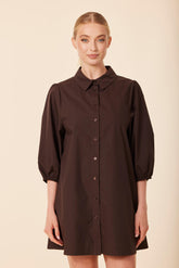 DOLCE CABO ALINE POPLIN DRESS