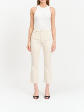 DAZE SHY GIRL HIGH RISE CROP FLARE NEW