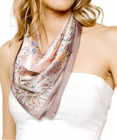 GS PAISLEY PRINT NECK SCARF