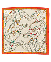 GS CHAIN BELT PRINT SILKY BANDANA
