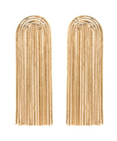 GS SNAKE CHAIN DROP EARRING