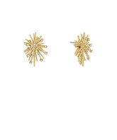 GS CRYSTAL ACCENT SNOWFLAKE EARRINGS