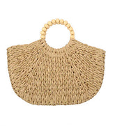 GS STRAW SHOPPER BAG