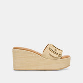 DOLCE VITA JILIAN SLIDE ON WEDGE SANDAL