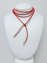 LINKANDLOVE LUX SUEDE WRAP NECKLACE