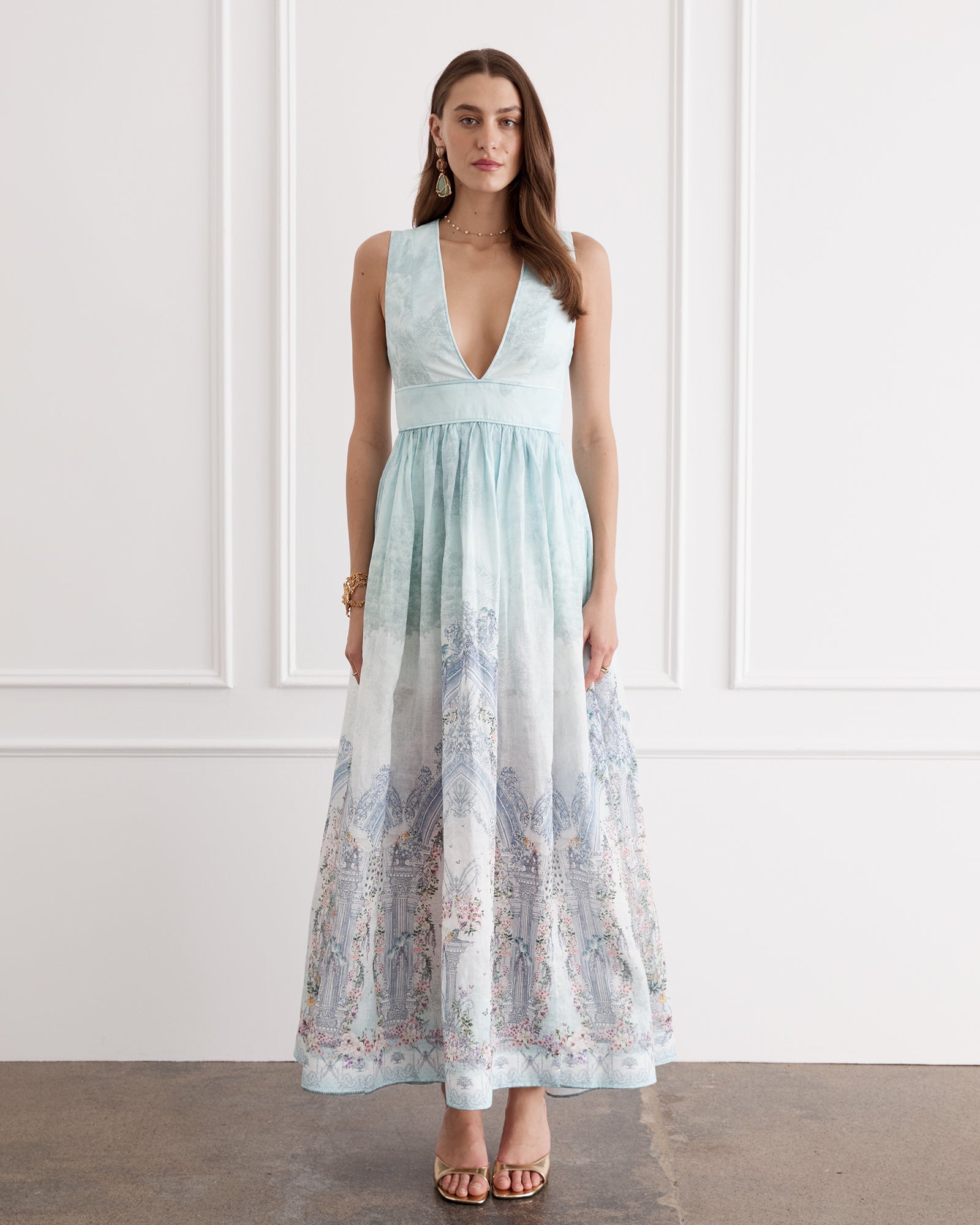 Aqua Blu Melody Maxi Dress