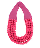 GS WOOD BEAD NECKLACE