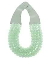 GS AGATE BALL BEAD NECKLACE