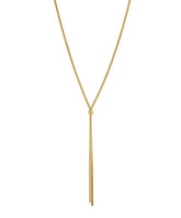 GS SNAKE CHAIN STAINLESS STEEL LONG NECKLACE