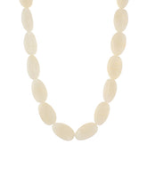 GS ACRYLIC OVAL NECKLACE