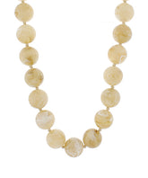 GS 25MM MARBLE BALL NECKLACE