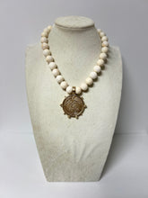 YOCHI ANTIQUE BEAD WITH COIN