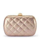 OLGA BERG ZOEY QUILTED CLUTCH