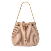 OLGA BERG REMI PLEATED BAG