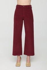 PISTOLA PENNY CROP HIGH RISE WIDE LEG JEAN