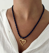 ALV JEWELS ELEANOR ON CORD NECKLACE