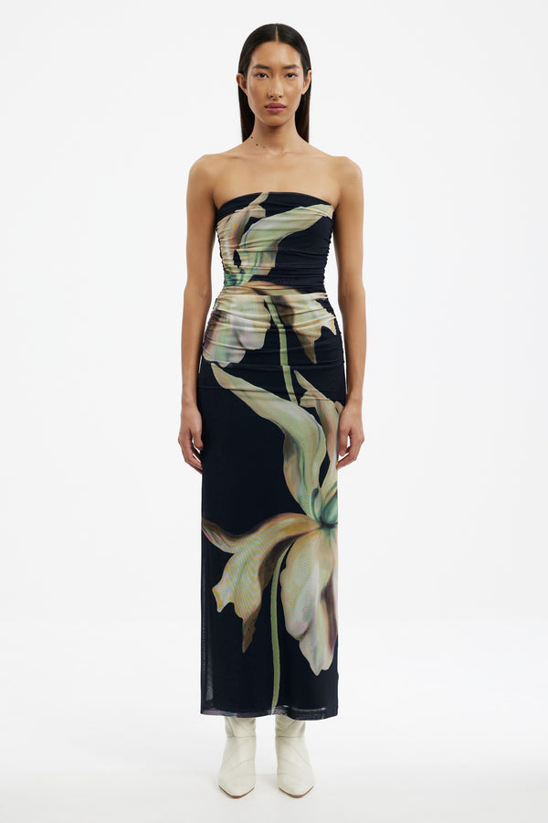 Significant Other Strapless Dress - Tropical Bloom Significant Other Strapless Dress - Tropical Bloom