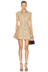 SANS FAFF AUDLEY TRENCH MINI DRESS
