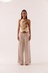 SOVERE ODETTE HALTER TOP