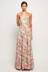 SWF BANDEAU SPAGHETTI STRAP MAXI