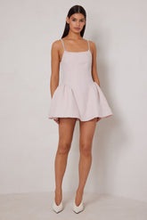 ELLE ZEITOUNE VEDA TWEED MINI DRESS