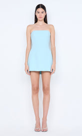 BEC + BRIDGE ROMEE STRAPLESS MINI DRESS