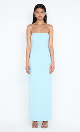 BEC + BRIDGE ROMEE STRAPLESS MAXI DRESS