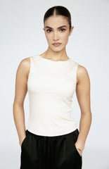 AMANDA MARIA BAMBOO CREW TOP
