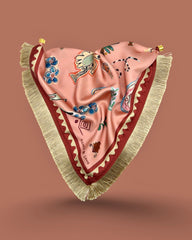 JKT DESIGNS FRINGE SCRAF W MAGNETIC CLOSURE