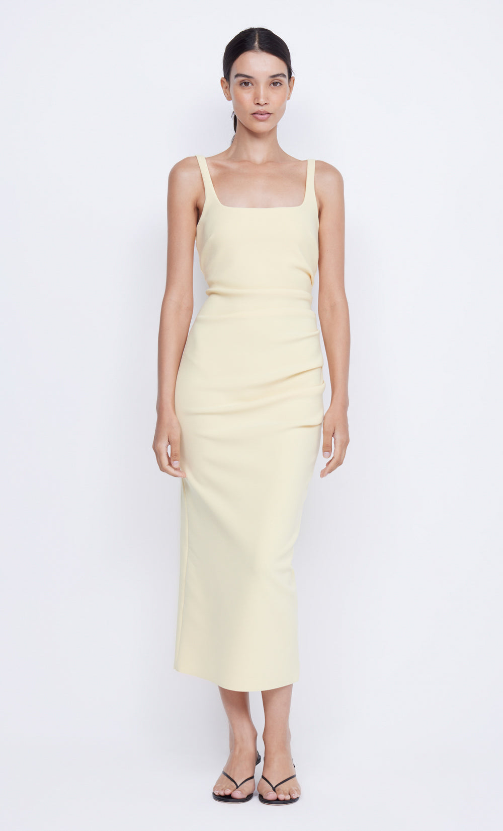 BEC + BRIDGE KARINA TUCK MIDI DRESS