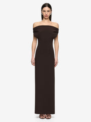 BEC + BRIDGE ETTA OFF SHOULDER MAXI DRESS