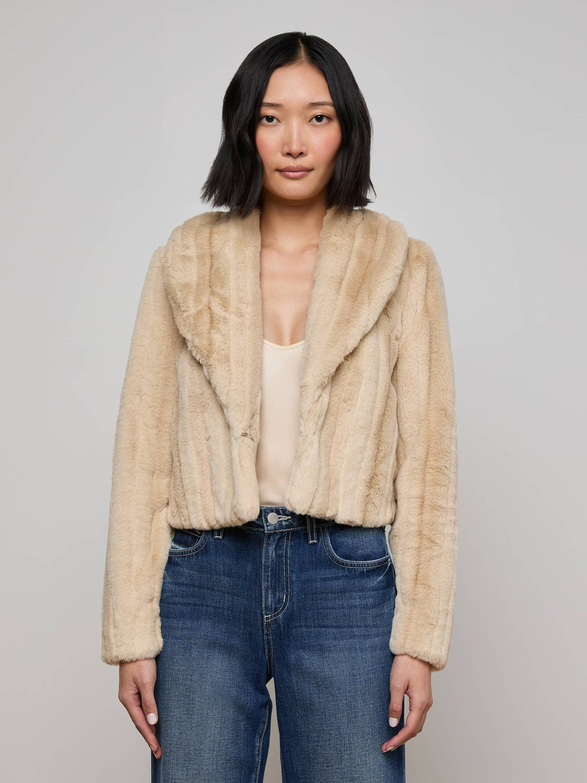 L'AGENCE DAVY CROP JACKET