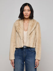 L'AGENCE DAVY CROP JACKET