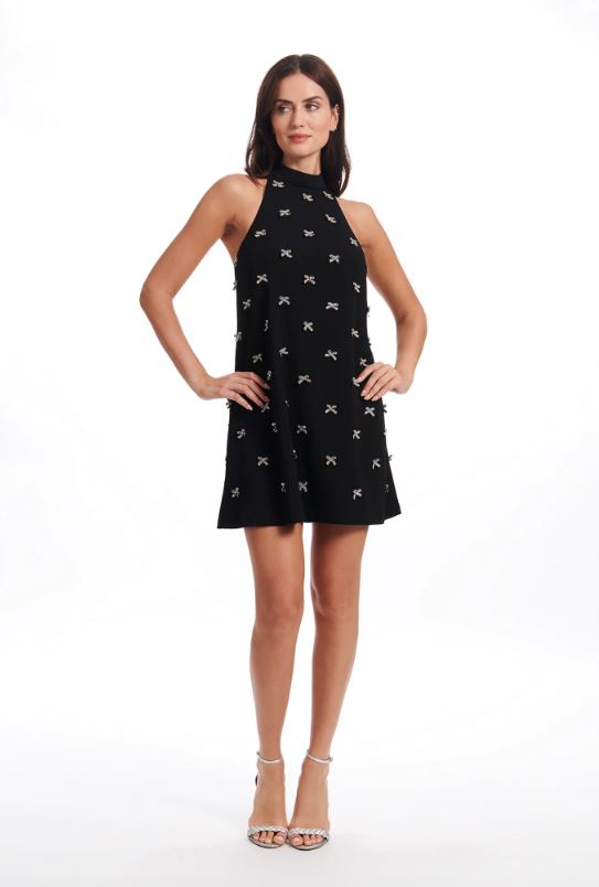 EMILY SHALANT BOW DRESS