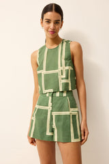 MARIE OLIVER FALLON TOP