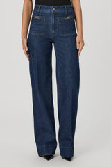 PAIGE SASHA 32" W NOVELTY PATCH POCKETS