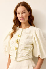 MARIE OLIVER ROWAN TOP