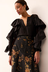 MARIE OLIVER WARREN BLOUSE