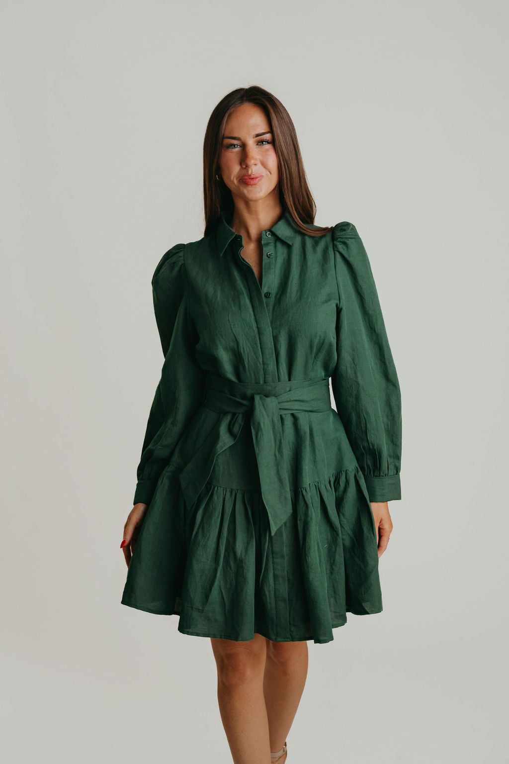LAROQUE AUSTIN PUFF SLV DRESS