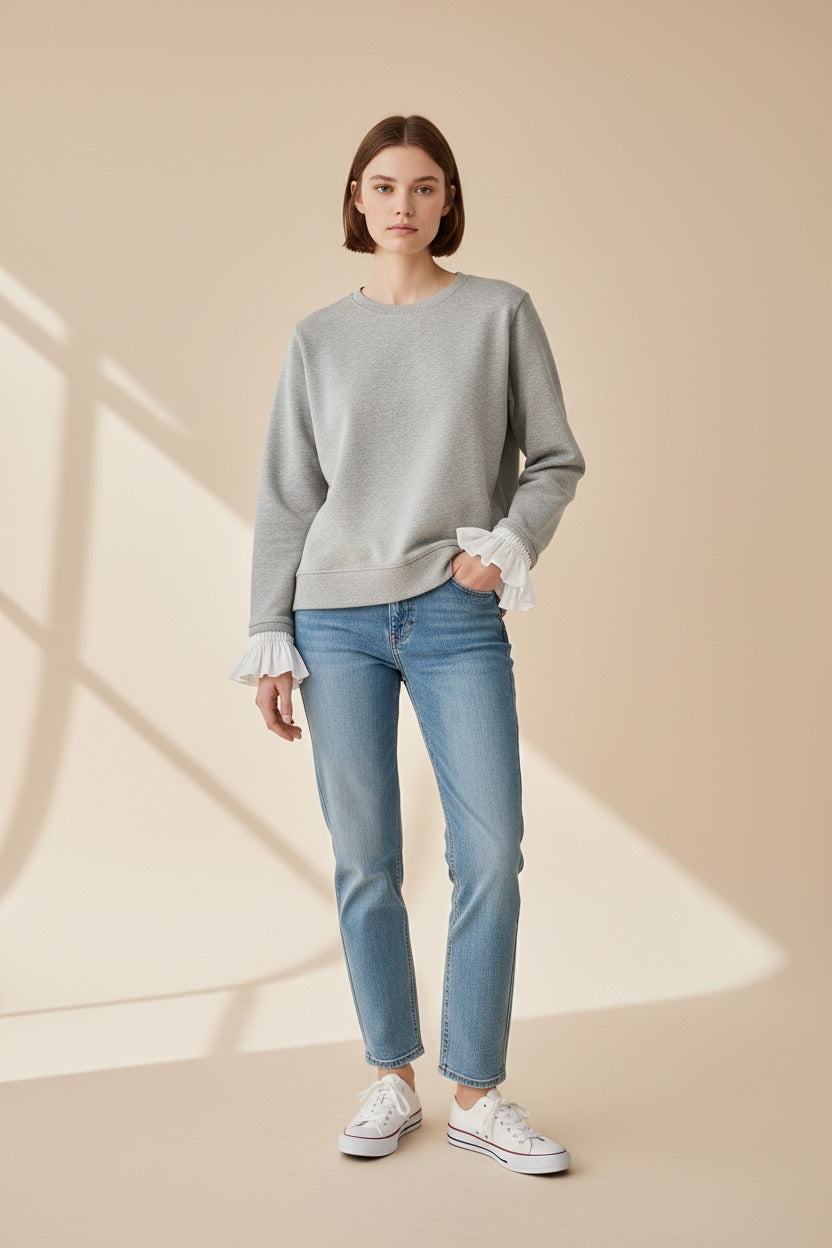J SOCIETY RUFFLE CUFF TWOFER