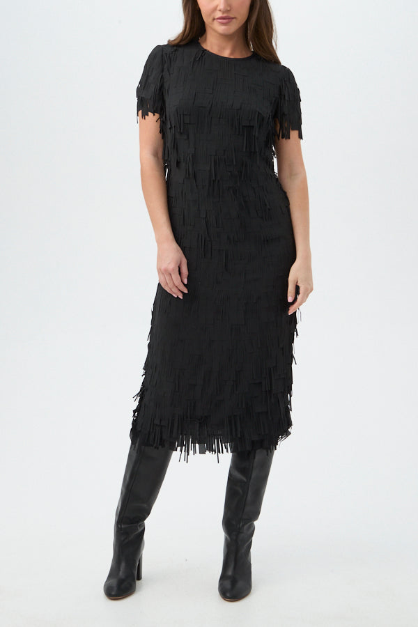 TRINA TURK SILKOAK DRESS