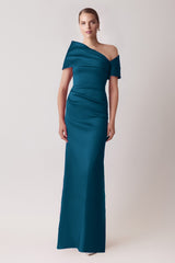 TERI JON WRAP AROUND GOWN