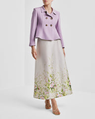 BY TIMO TAFFETA MAXI SKIRT