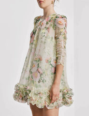 BY TIMO ORGANZA FRILLY DRESS
